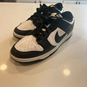 Nike Men’s Dunk Low Black and White Panda